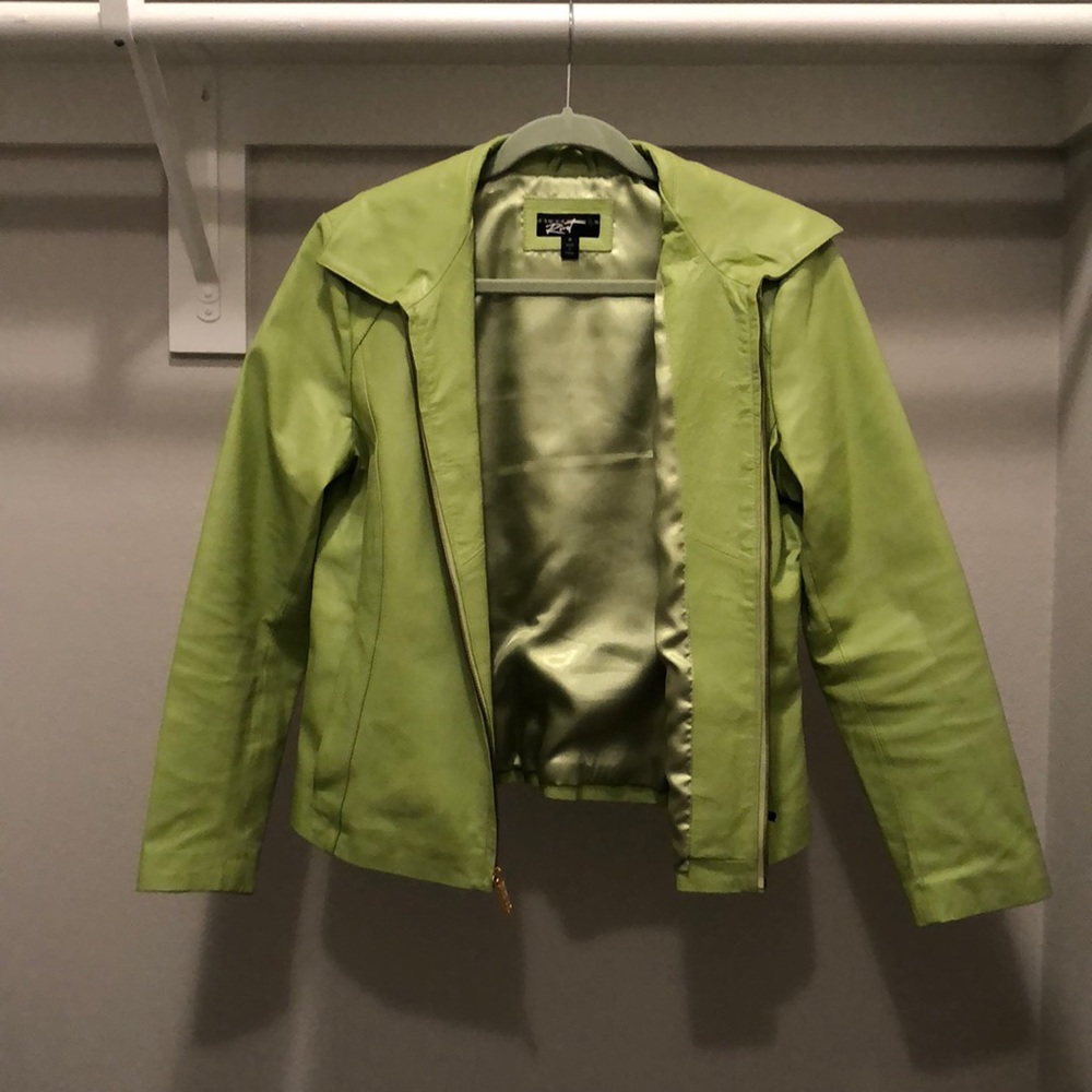 Black Rivet Leather Jacket